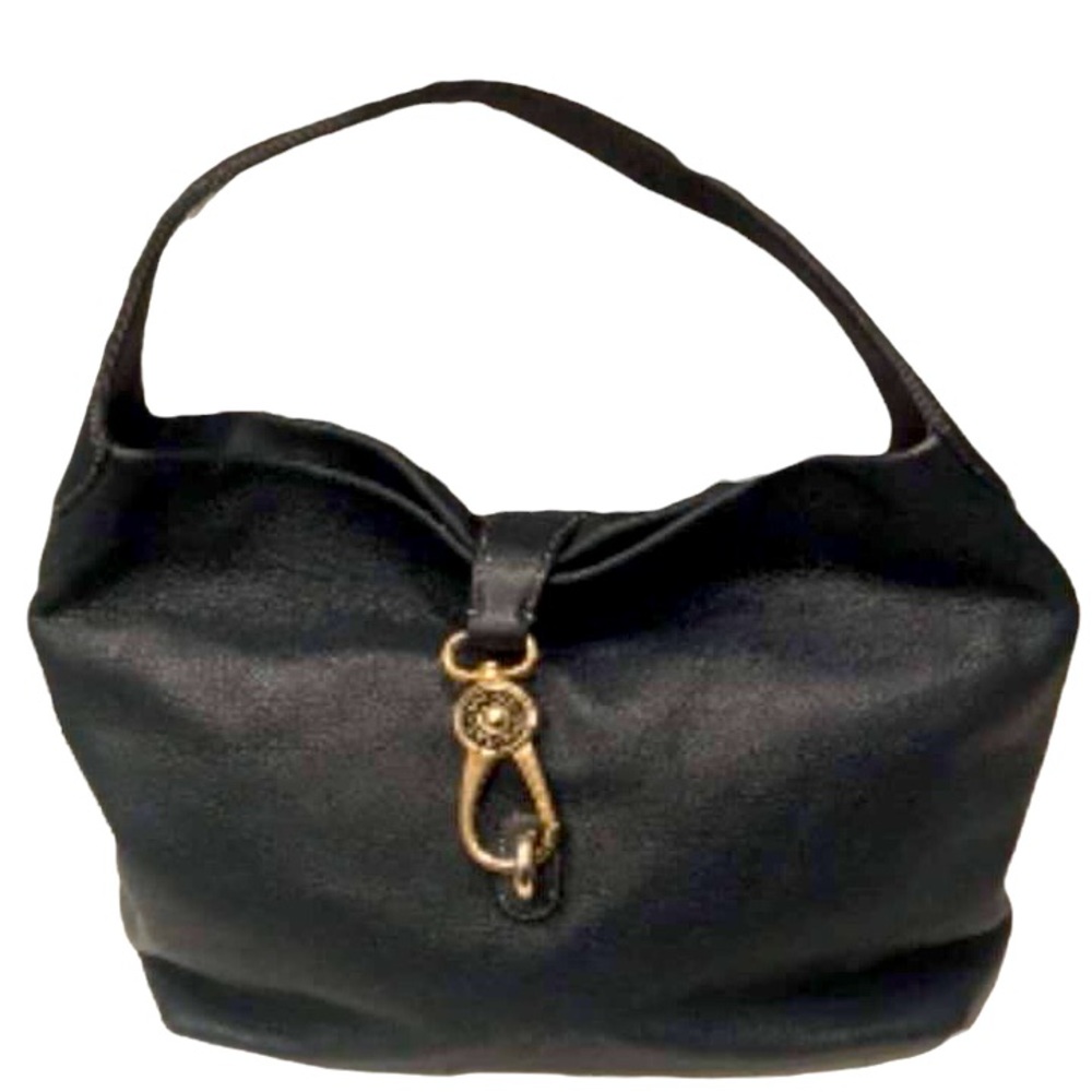Vintage Dooney & Bourke Leather Clasp Bag